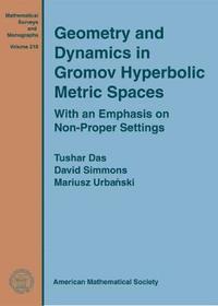 bokomslag Geometry and Dynamics in Gromov Hyperbolic Metric Spaces