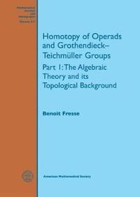 bokomslag Homotopy of Operads and Grothendieck-Teichmuller Groups