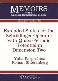 bokomslag Extended States for the Schrodinger Operator with Quasi-Periodic Potential in Dimension Two