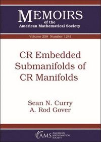 bokomslag CR Embedded Submanifolds of CR Manifolds