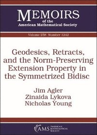 bokomslag Geodesics, Retracts, and the Norm-Preserving Extension Property in the Symmetrized Bidisc