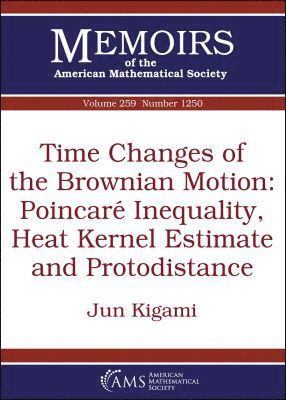 bokomslag Time Changes of the Brownian Motion: Poincare Inequality, Heat Kernel Estimate and Protodistance