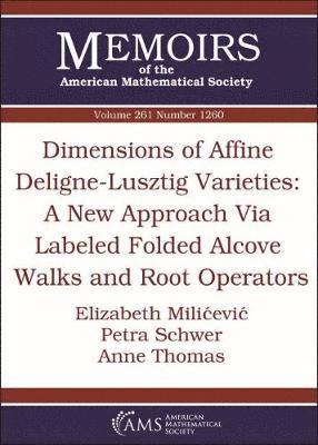 bokomslag Dimensions of Affine Deligne-Lusztig Varieties: A New Approach Via Labeled Folded Alcove Walks and Root Operators