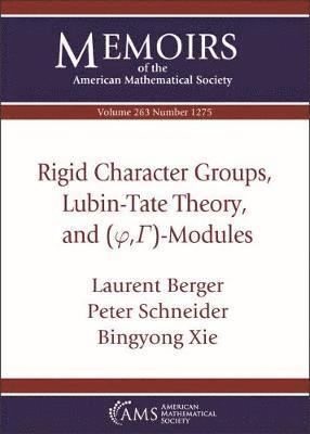 Rigid Character Groups, Lubin-Tate Theory, and $(\varphi ,\Gamma )$-Modules 1