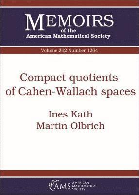 Compact Quotients of Cahen-Wallach Spaces 1
