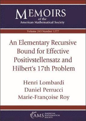 Elementary Recursive Bound for Effective Positivstellensatz and Hilbert's 17th Problem