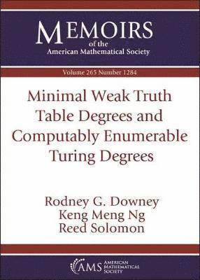 bokomslag Minimal Weak Truth Table Degrees and Computably Enumerable Turing Degrees