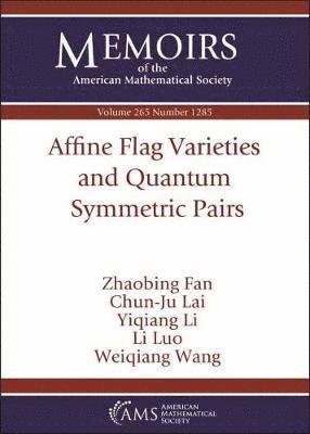Affine Flag Varieties and Quantum Symmetric Pairs 1