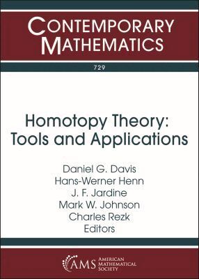 Daniel G. Davis, Hans-Werner Henn, J.F. Jardine, Mark W. Johnson, Charles Rezk - Homotopy Theory, Häftad