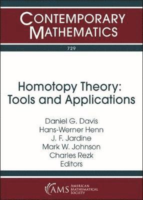 Daniel G. Davis, Hans-Werner Henn, J.F. Jardine, Mark W. Johnson, Charles Rezk - Homotopy Theory, Häftad