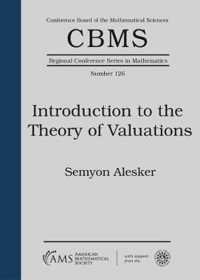 bokomslag Introduction to the Theory of Valuations