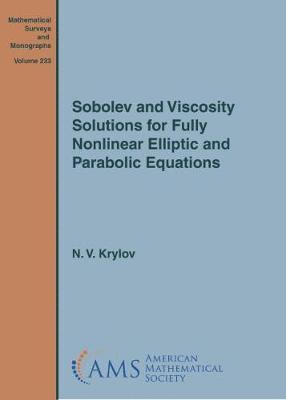 bokomslag Sobolev and Viscosity Solutions for Fully Nonlinear Elliptic and Parabolic Equations
