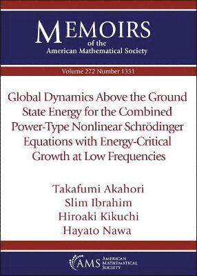 Global Dynamics Above the Ground State Energy for the Combined Power-Type Nonlinear Schrodinger Equations with Energy-Critical Growth at Low Frequencies 1