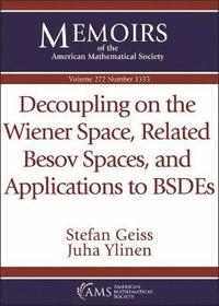 bokomslag Decoupling on the Wiener Space, Related Besov Spaces, and Applications to BSDEs