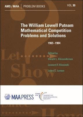 bokomslag William Lowell Putnam Mathematical Competition