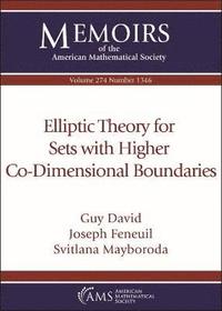 bokomslag Elliptic Theory for Sets with Higher Co-Dimensional Boundaries