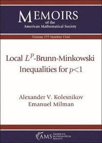 bokomslag Local Lp -Brunn-Minkowski Inequalities for p &lt; 1