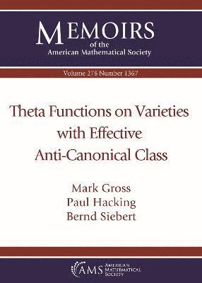 bokomslag Theta Functions on Varieties with Effective Anti-Canonical Class