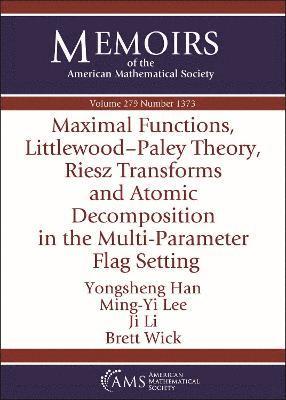 Maximal Functions, Littlewood-Paley Theory, Riesz Transforms and Atomic Decomposition in the Multi-Parameter Flag Setting 1