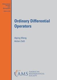 bokomslag Ordinary Differential Operators