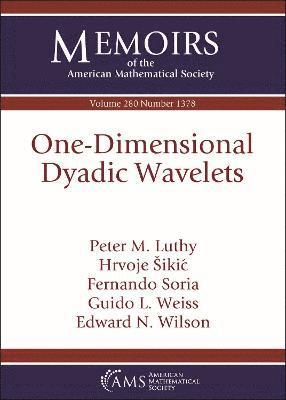 One-Dimensional Dyadic Wavelets 1
