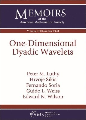 One-Dimensional Dyadic Wavelets 1