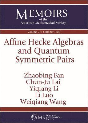Affine Hecke Algebras and Quantum Symmetric Pairs 1