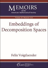 bokomslag Embeddings of Decomposition Spaces