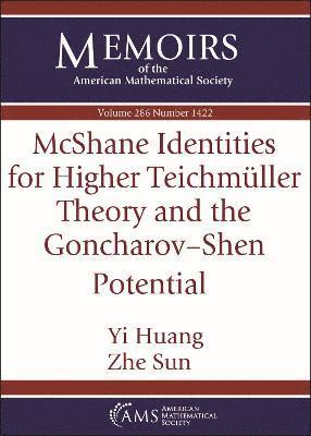 McShane Identities for Higher Teichmuller Theory and the Goncharov-Shen Potential 1