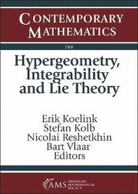 bokomslag Hypergeometry, Integrability and Lie Theory