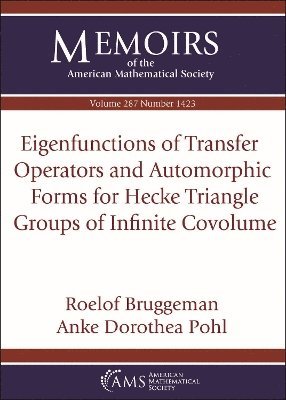 Eigenfunctions of Transfer Operators and Automorphic Forms for Hecke Triangle Groups of Infinite Covolume