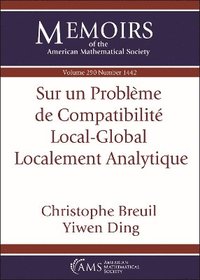bokomslag Sur un Probleme de Compatibilite Local-Global Localement Analytique (English/French Edition)