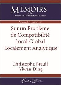 bokomslag Sur Un Probleme De Compatibilite Local-Global Localement Analytique (English/French Edition)