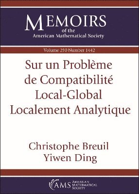 bokomslag Sur Un Probleme De Compatibilite Local-Global Localement Analytique (English/French Edition)
