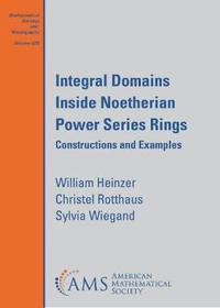 bokomslag Integral Domains Inside Noetherian Power Series Rings