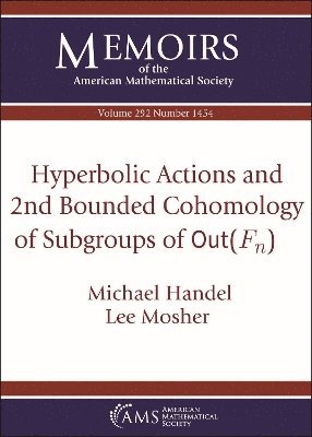 Hyperbolic Actions and 2nd Bounded Cohomology of Subgroups of $\textrm {Out}(F_n)$ 1