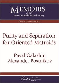 bokomslag Purity and Separation for Oriented Matroids