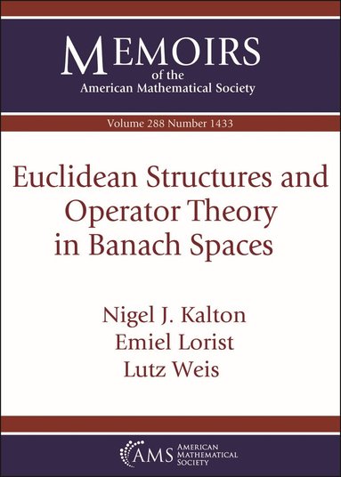 Nigel J. Kalton, Emiel Lorist, Lutz Weis - Euclidean Structures and Operator Theory in Banach Spaces, Häftad