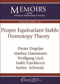 bokomslag Proper Equivariant Stable Homotopy Theory