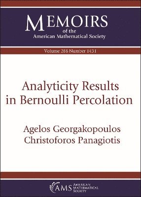 bokomslag Analyticity Results in Bernoulli Percolation