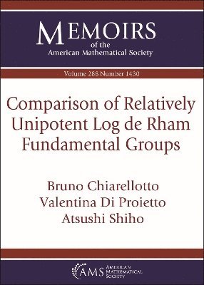 bokomslag Comparison of Relatively Unipotent Log de Rham Fundamental Groups