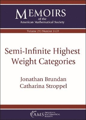 Semi-Infinite Highest Weight Categories 1