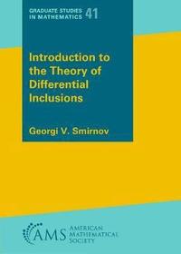 bokomslag Introduction to the Theory of Differential Inclusions