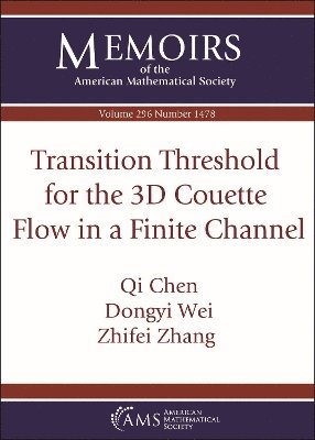 bokomslag Transition Threshold for the 3D Couette Flow in a Finite Channel