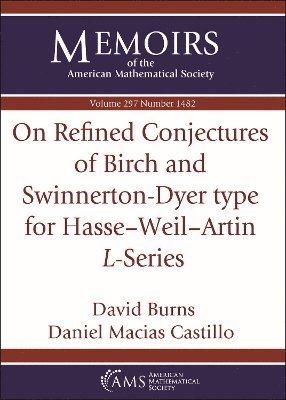 bokomslag On Refined Conjectures of Birch and Swinnerton-Dyer Type for Hasse-Weil-Artin $L$-Series