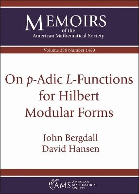 bokomslag On $p$-Adic $L$-Functions for Hilbert Modular Forms