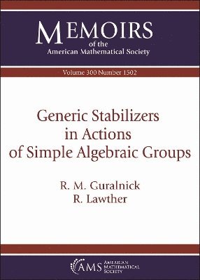 Generic Stabilizers in Actions of Simple Algebraic Groups 1