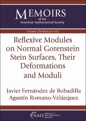 bokomslag Reflexive Modules on Normal Gorenstein Stein Surfaces, Their Deformations and Moduli