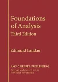 bokomslag Foundations of Analysis