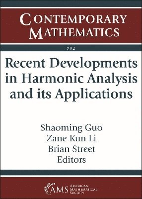 bokomslag Recent Developments in Harmonic Analysis and Its Applications